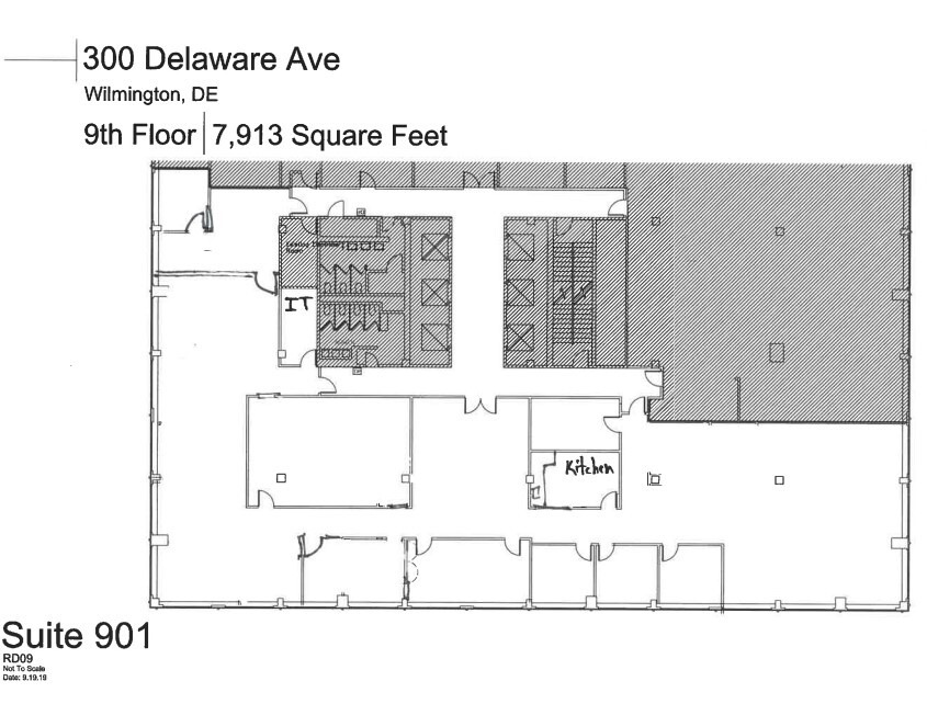 300 Delaware Ave, Wilmington, DE for lease Floor Plan- Image 1 of 1