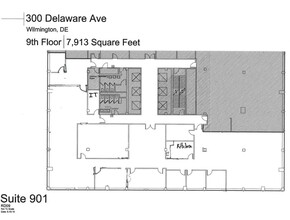 300 Delaware Ave, Wilmington, DE for lease Floor Plan- Image 1 of 1