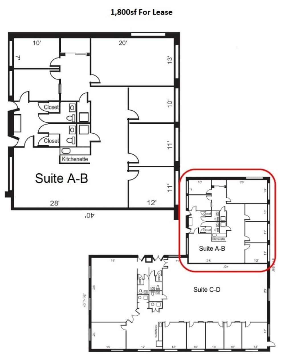 925 N Plum Grove Rd, Schaumburg, IL for lease Floor Plan- Image 1 of 12