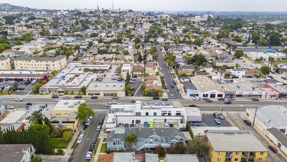 3832-3850 E Anaheim St, Long Beach, CA for lease - Aerial - Image 2 of 9