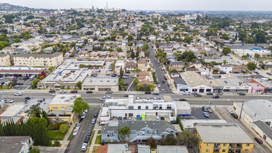 3832-3850 E Anaheim St, Long Beach, CA - aerial  map view - Image1