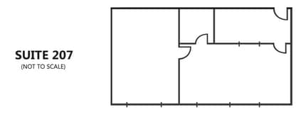 2914-2936 Wilshire Blvd, Santa Monica, CA for lease Typical Floor Plan- Image 1 of 2