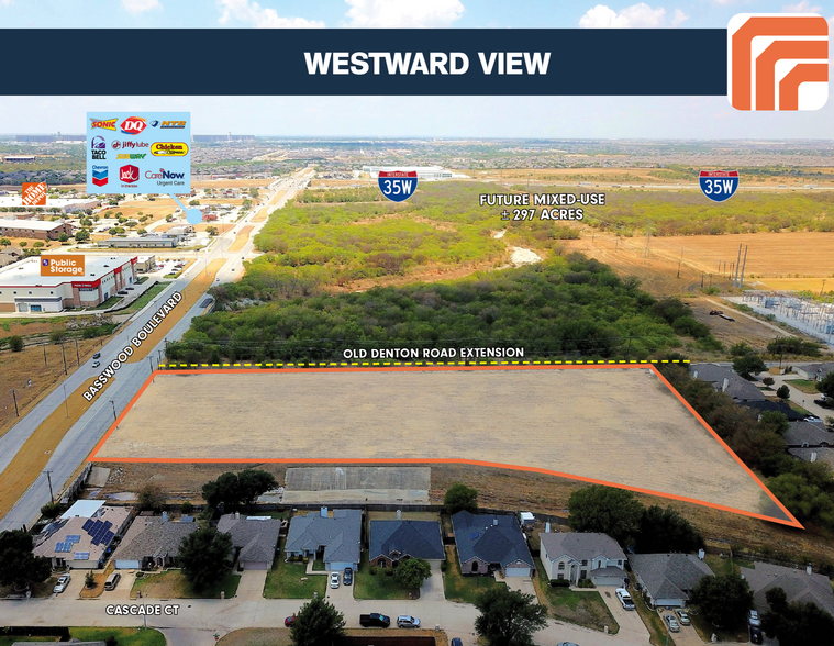 7401 N. Riverside Dr., Fort Worth, TX for sale - Aerial - Image 2 of 2