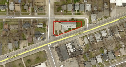 2316 Corunna Rd, Flint, MI - AERIAL  map view