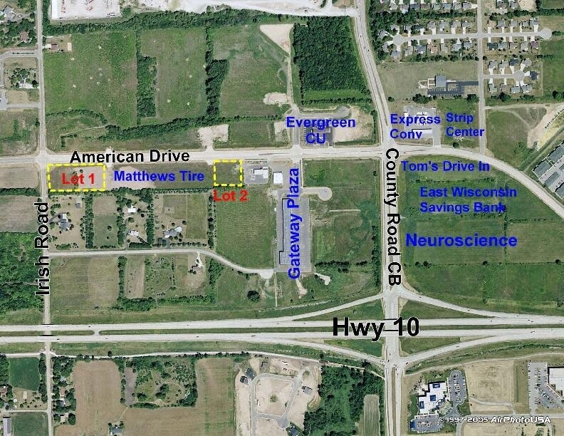 W American Dr County Rd CB, Neenah, WI 54956 Land for Sale