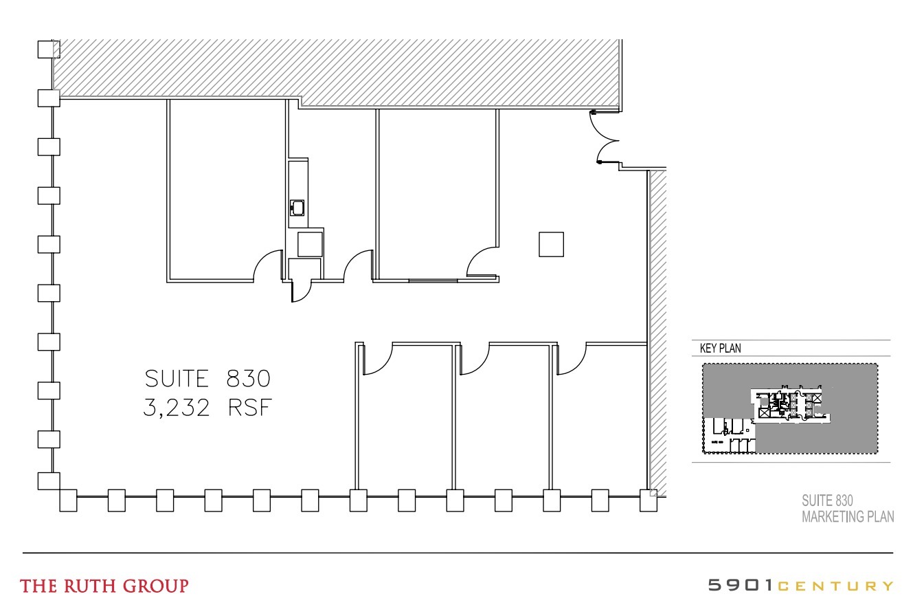 5901 W Century Blvd, Los Angeles, CA for sale Floor Plan- Image 1 of 1