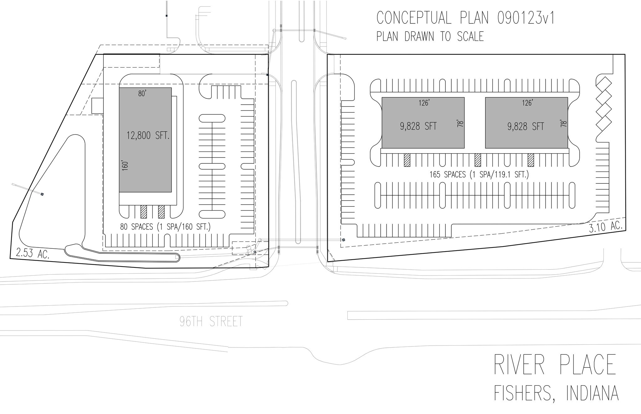 Allisonville Road & East 96th Street St, Fishers, IN 46038 The River