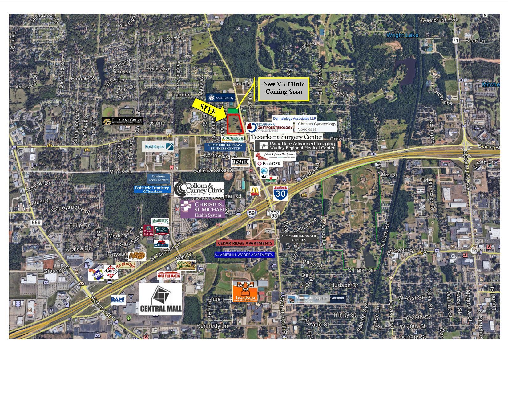 Summerhill Rd & Moores Ln, Texarkana, TX for sale Building Photo- Image 1 of 1