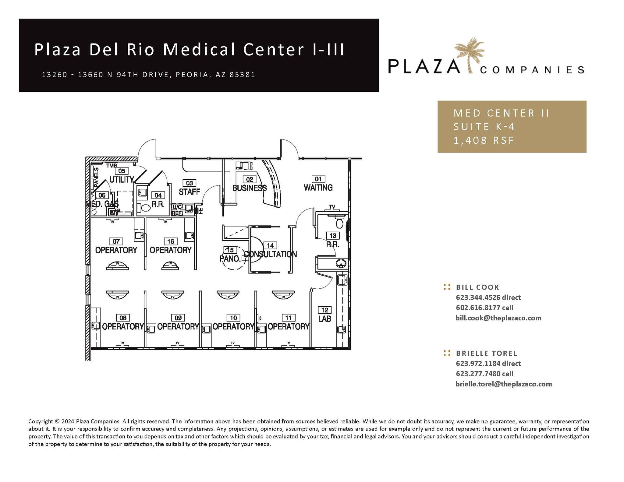 13660 N 94th Dr, Peoria, AZ for lease Floor Plan- Image 1 of 1