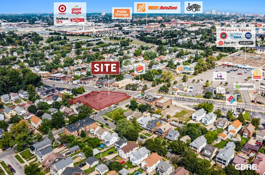 11011 Lorain Ave, Cleveland, OH for sale - Aerial - Image 2 of 8