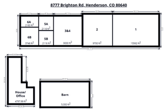 8777 Brighton Rd, Henderson, CO for lease Floor Plan- Image 2 of 2