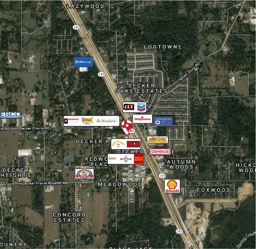 Decker Prairie Rosehill Rd & SH 249, Pinehurst, TX 77362