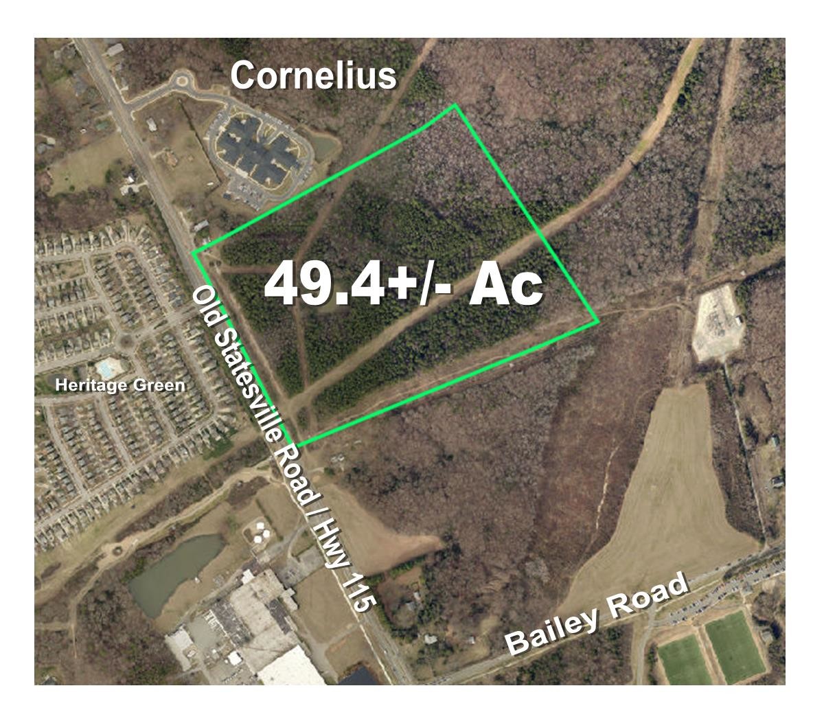 Hwy 115, Cornelius, NC for sale Aerial- Image 1 of 3