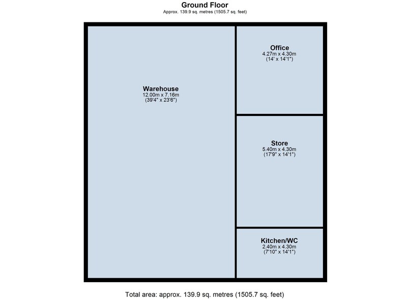 Snarestone Rd, Swadlincote for lease - Floor Plan - Image 2 of 2