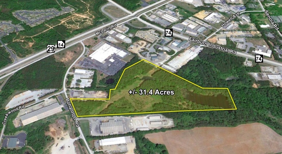 0 Bohannon Rd, Fairburn, GA for sale - Primary Photo - Image 1 of 1