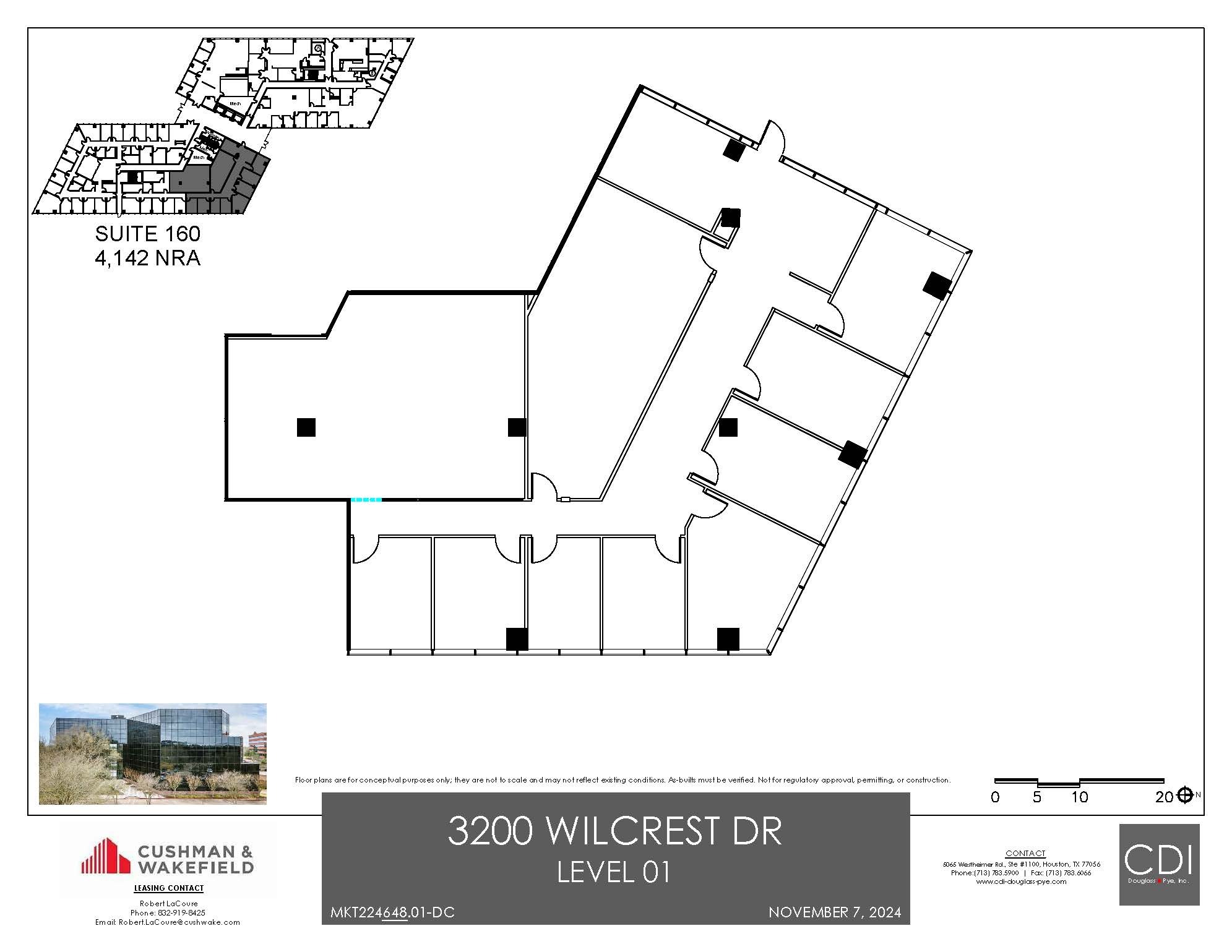 3200 Wilcrest Dr, Houston, TX for lease Floor Plan- Image 1 of 1