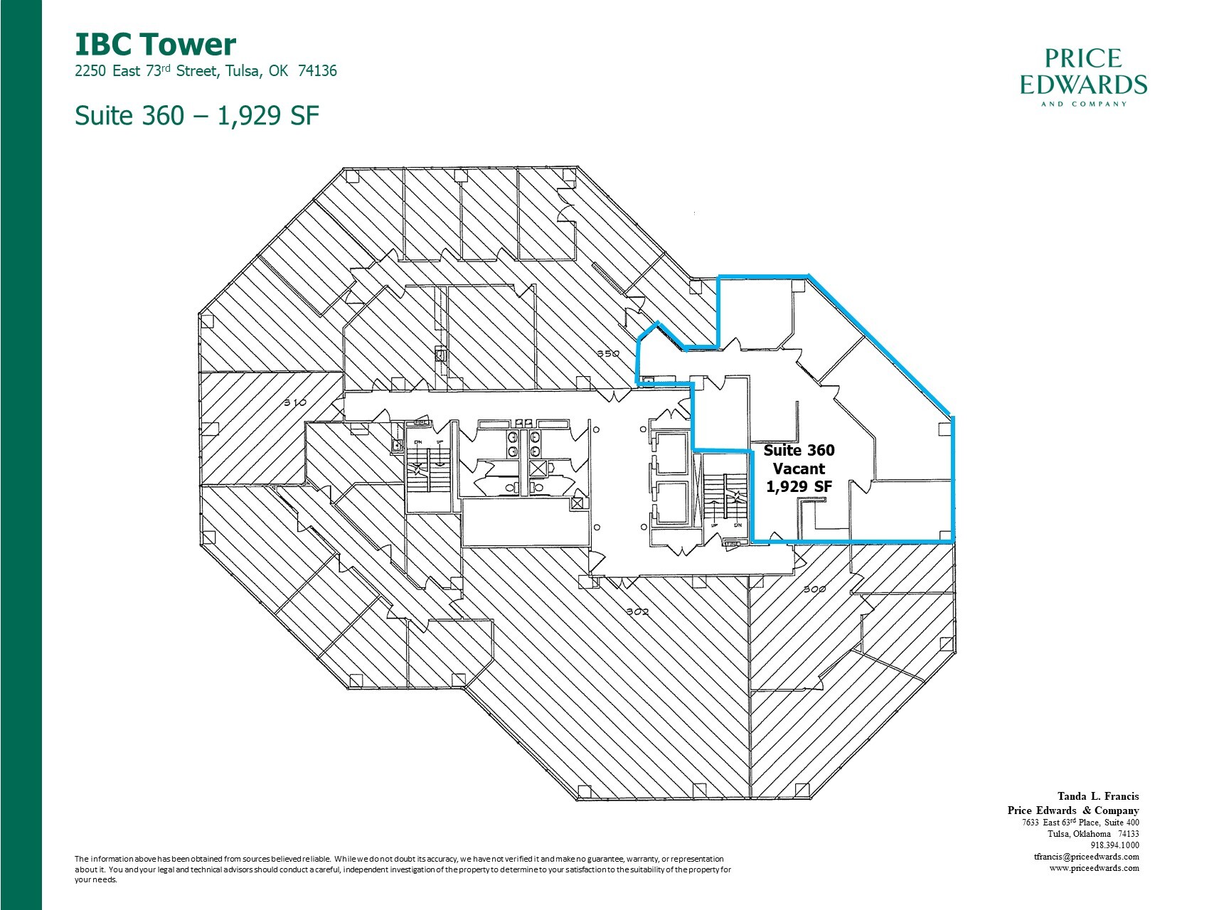 2250 E 73rd St, Tulsa, OK for lease Floor Plan- Image 1 of 11