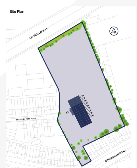 101 Blakeley Hall Rd, Oldbury for lease - Plat Map - Image 2 of 2