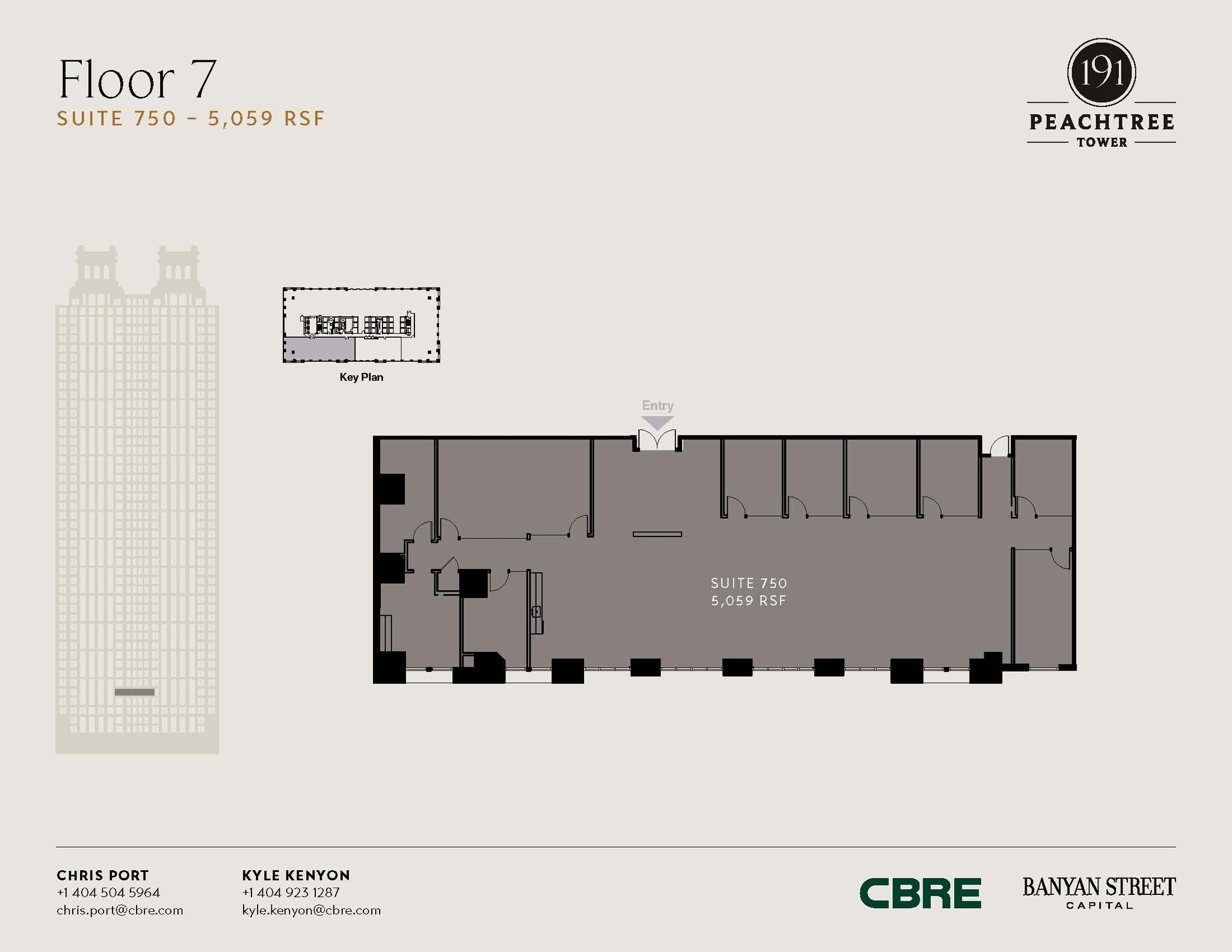 191 Peachtree St NE, Atlanta, GA for lease Floor Plan- Image 1 of 1