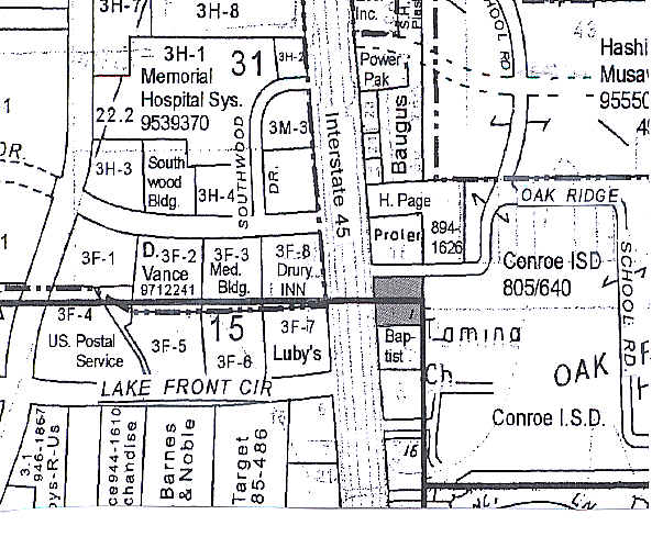 19565 Interstate 45 S, Shenandoah, TX for sale Plat Map- Image 1 of 1