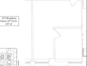 233 Broadway, New York, NY for lease Floor Plan- Image 1 of 1