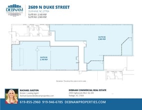 2609 N Duke St, Durham, NC for lease Floor Plan- Image 1 of 1