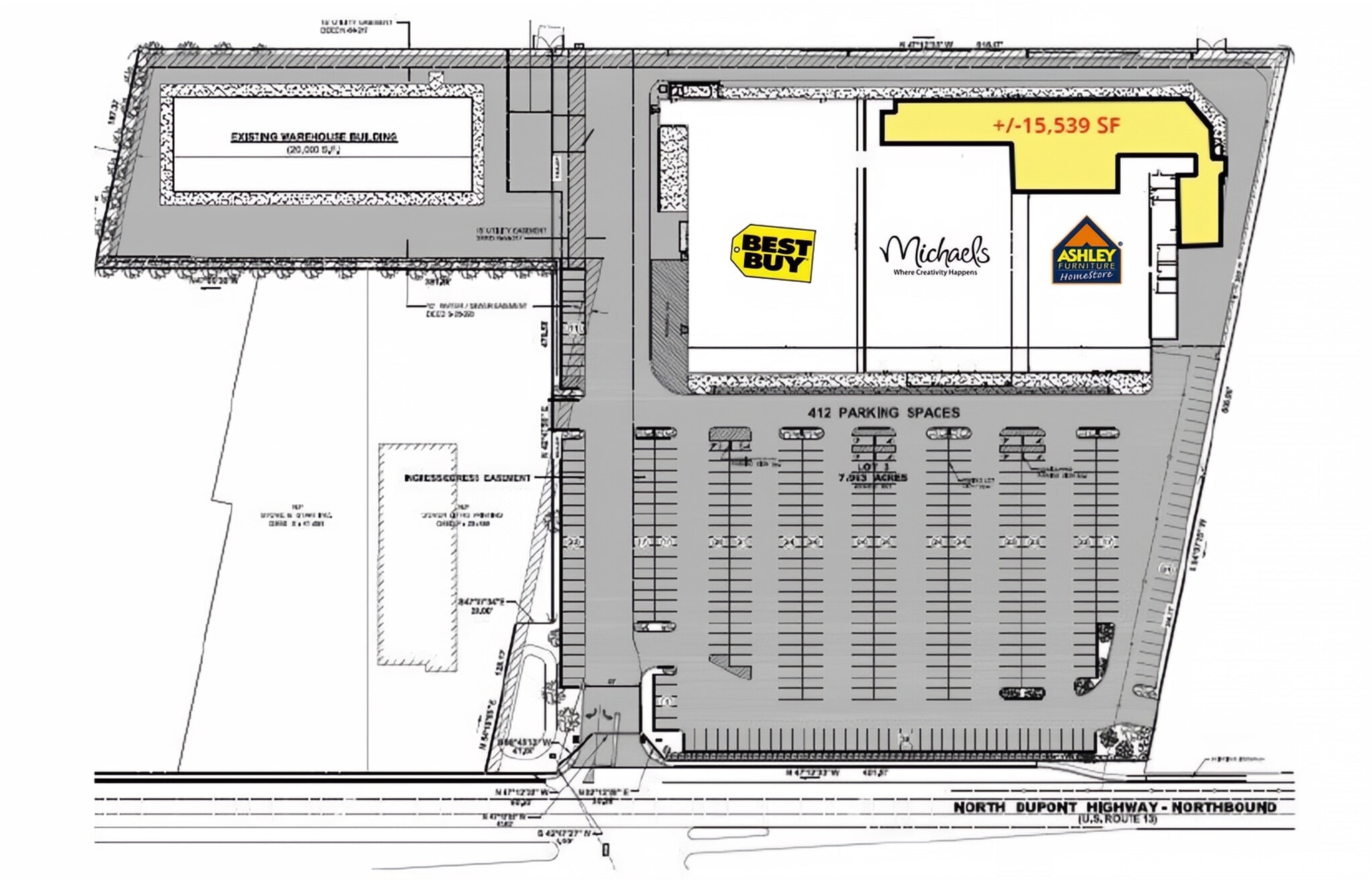 1165A N DuPont Hwy, Dover, DE for lease Site Plan- Image 1 of 1