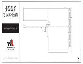 1006 S Michigan Ave, Chicago, IL for lease Floor Plan- Image 1 of 1