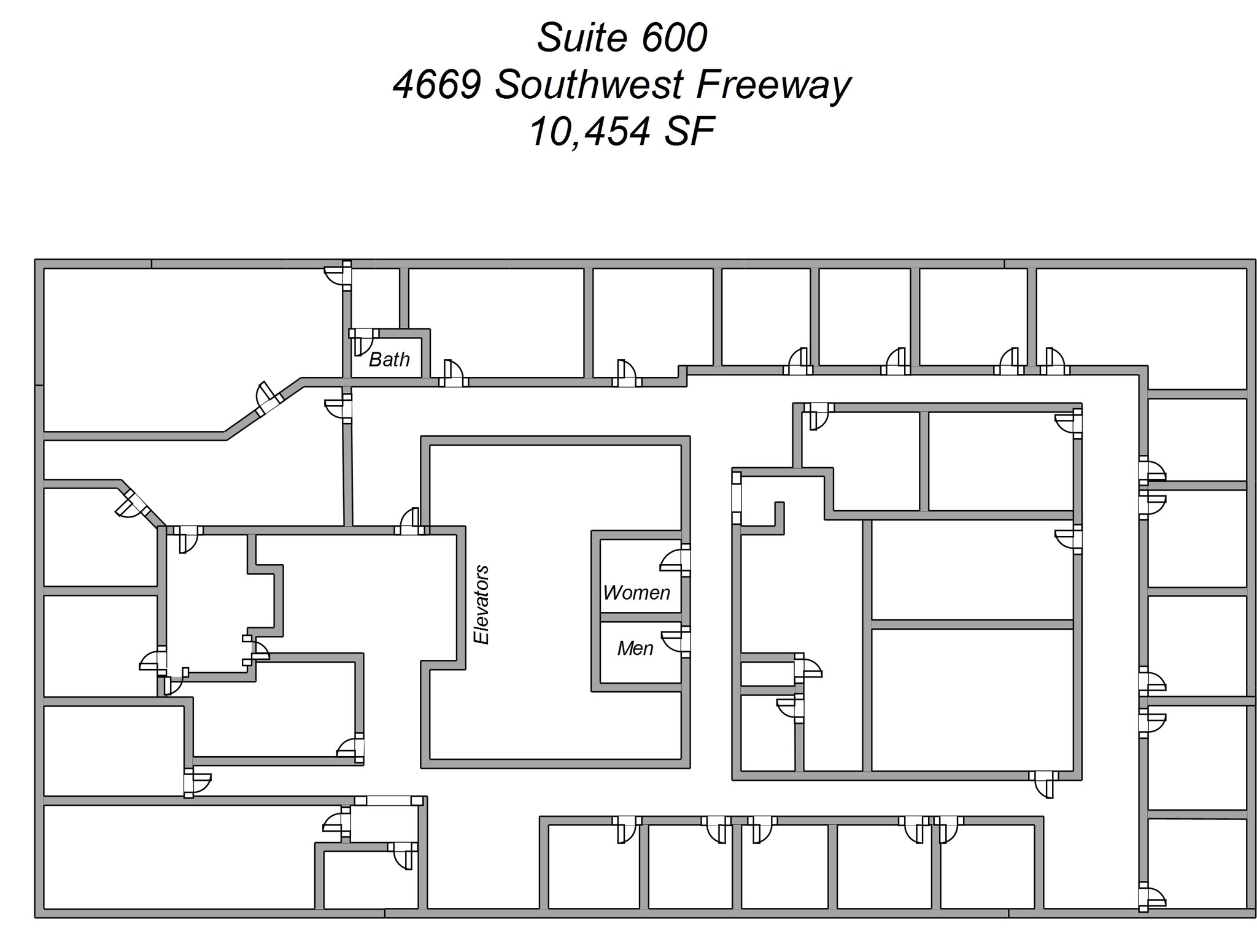 4669 Southwest Fwy, Houston, TX for lease Floor Plan- Image 1 of 1