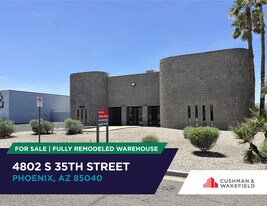 4802 S 35th St, Phoenix AZ - Warehouse