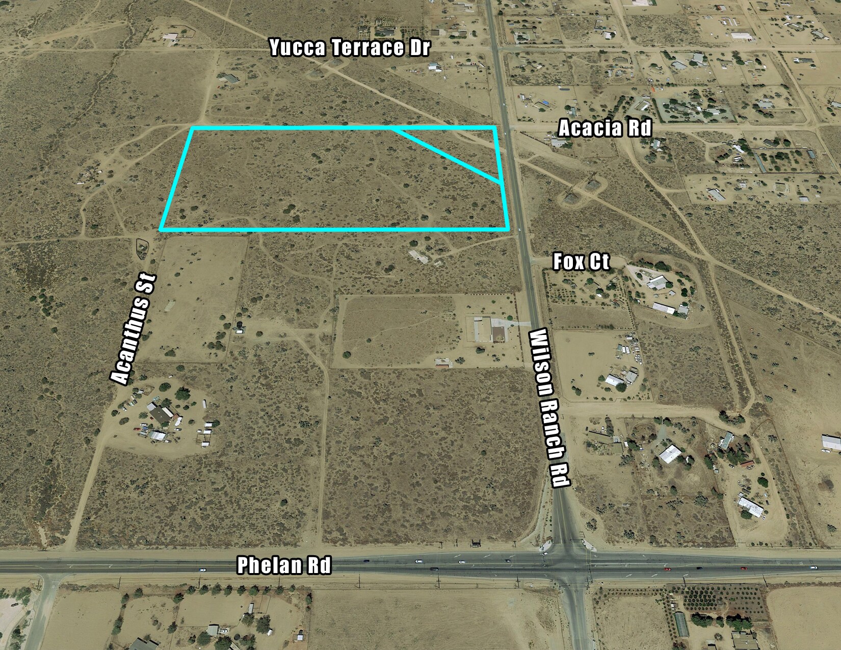 Wilson Ranch Rd, Phelan, CA for sale Building Photo- Image 1 of 1