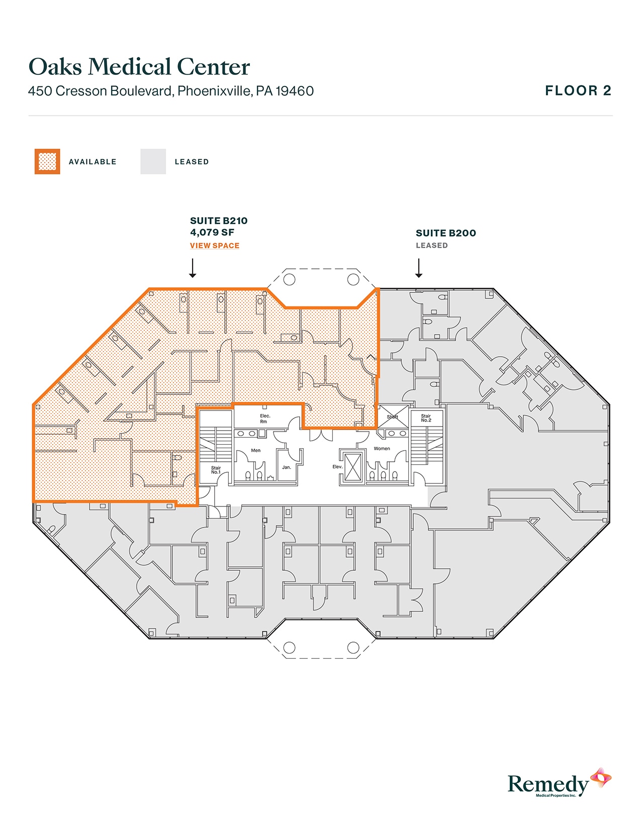 400 Cresson Blvd, Phoenixville, PA for lease Floor Plan- Image 1 of 2