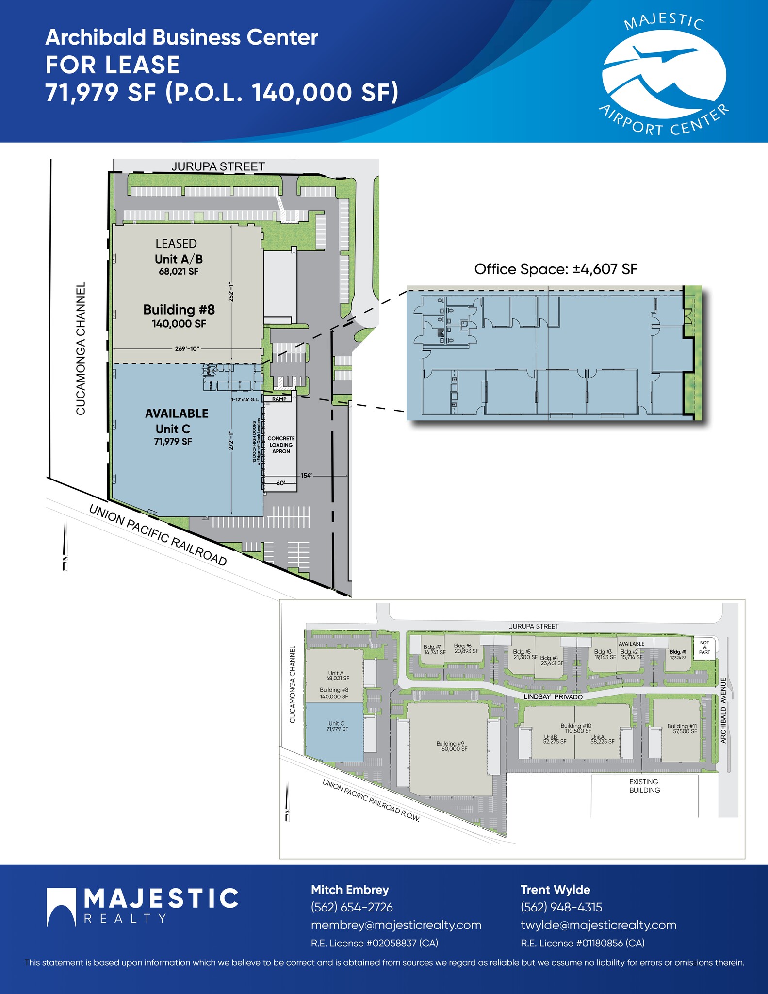 2530 E Lindsay Privado, Ontario, CA for lease Site Plan- Image 1 of 1