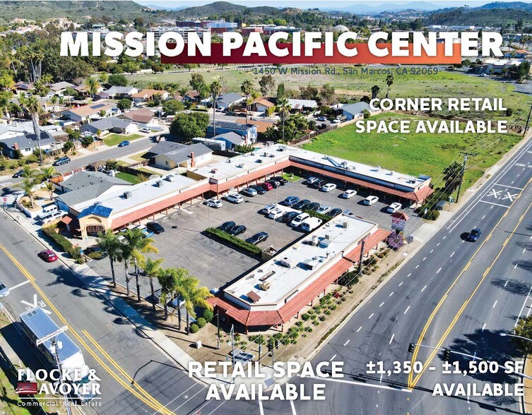 1450 W Mission Rd, San Marcos, CA for lease - Building Photo - Image 1 of 6