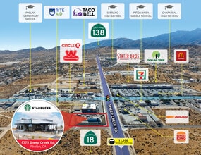 9775 Sheep Creek rd, Phelan, CA - AERIAL  map view