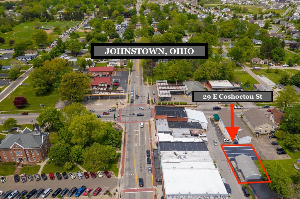 29 E Coshocton St, Johnstown, OH for sale Aerial- Image 1 of 1