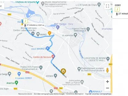 Industrial in Osny for lease - Building Photo - Image 3 of 4