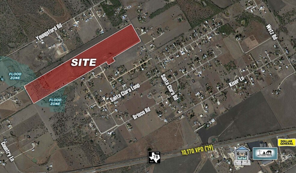 N Santa Clara Rd, Marion, TX for sale - Building Photo - Image 1 of 1