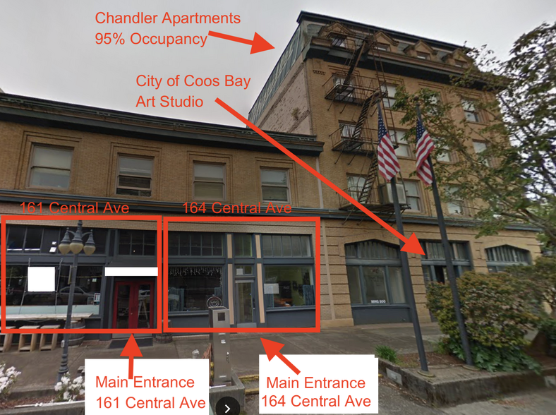 187 Central Ave, Coos Bay, OR for lease - Building Photo - Image 2 of 11