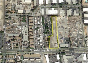 2828 Monterey Hwy, San Jose, CA - aerial  map view