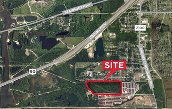 11615 Crosby Lynchburg Rd, Crosby, TX - AERIAL  map view