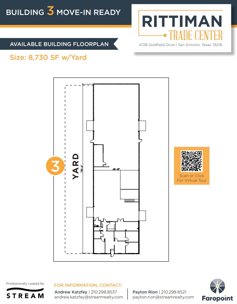 4728 Goldfield, San Antonio, TX for lease Floor Plan- Image 1 of 1