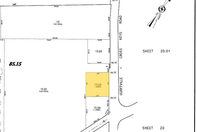 304 Hurffville Crosskeys Rd, Sewell, NJ for lease - Plat Map - Image 2 of 3