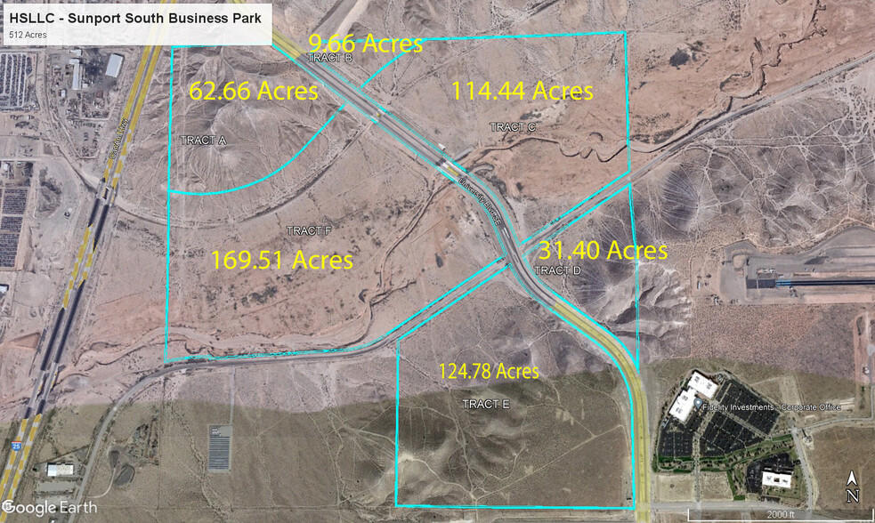 5500 University Blvd SE, Albuquerque, NM for sale - Aerial - Image 1 of 3