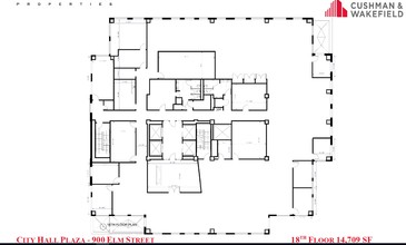 900 Elm St, Manchester, NH for lease Floor Plan- Image 1 of 1