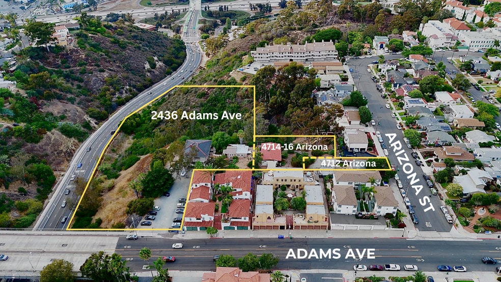 Adams & Arizona 43-Unit ADU Opportunity portfolio of 3 properties for sale on LoopNet.com - Aerial - Image 1 of 10