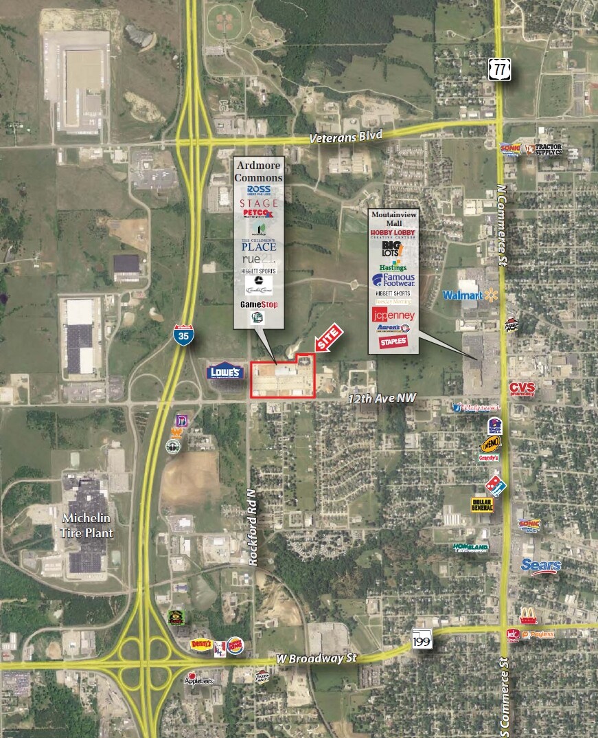 12th Ave NW, Ardmore, OK 73401 Ardmore Commons