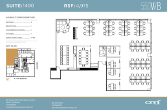 550 W Van Buren St, Chicago, IL for lease Floor Plan- Image 1 of 1