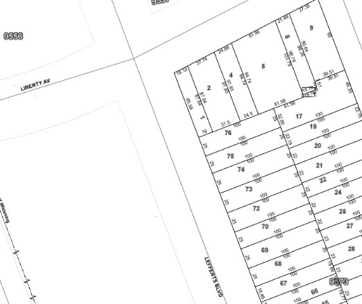 119-04 Liberty Ave, South Richmond Hill, NY for sale - Plat Map - Image 1 of 1