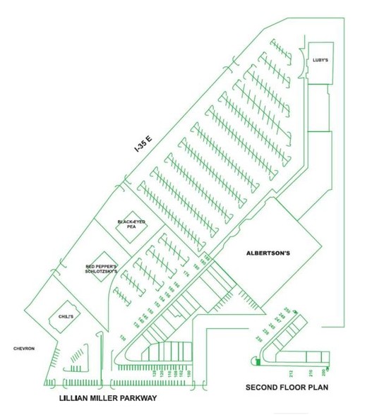 2430-2436 E Interstate 35 S, Denton, TX for lease - Site Plan - Image 1 of 1